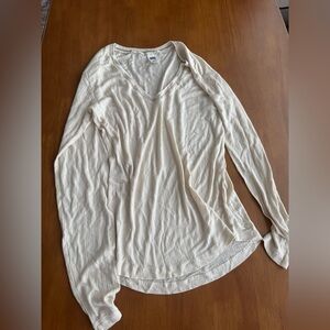 REI Women's Ivory silk top